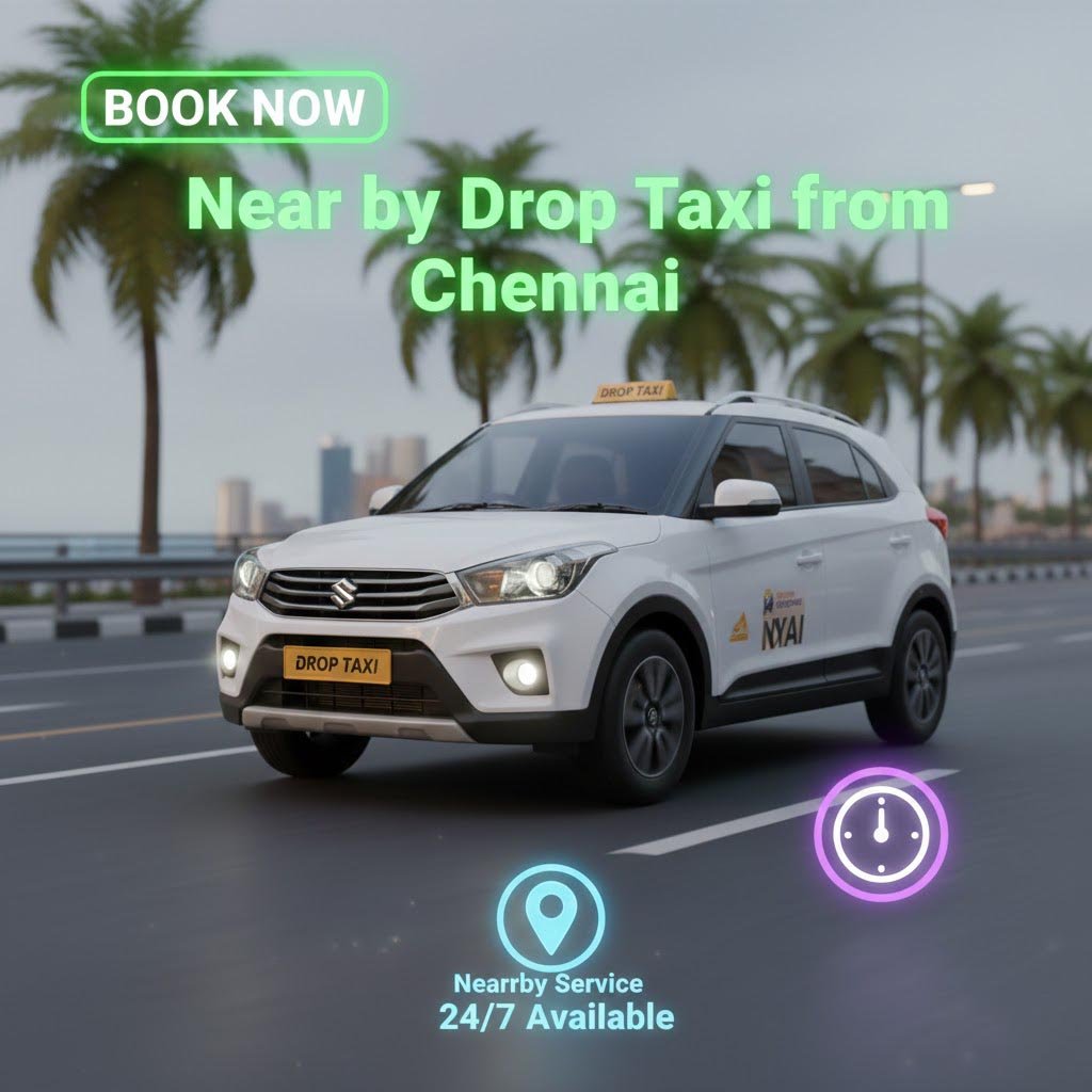 Drop Taxi from Chennai