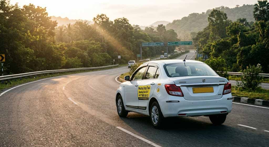 outstation drop taxi services on highway