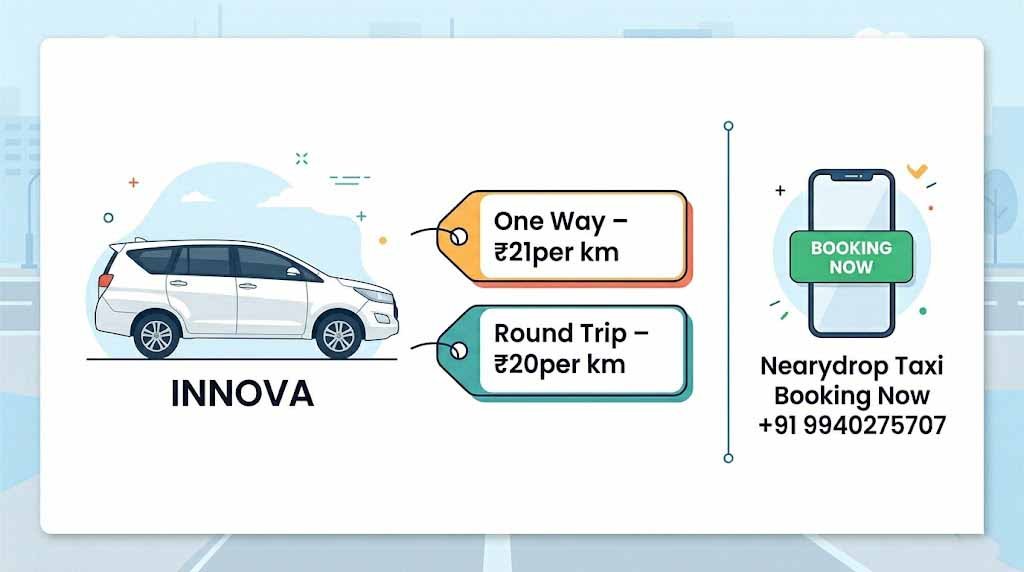 INNOVA NearByDroptaxi