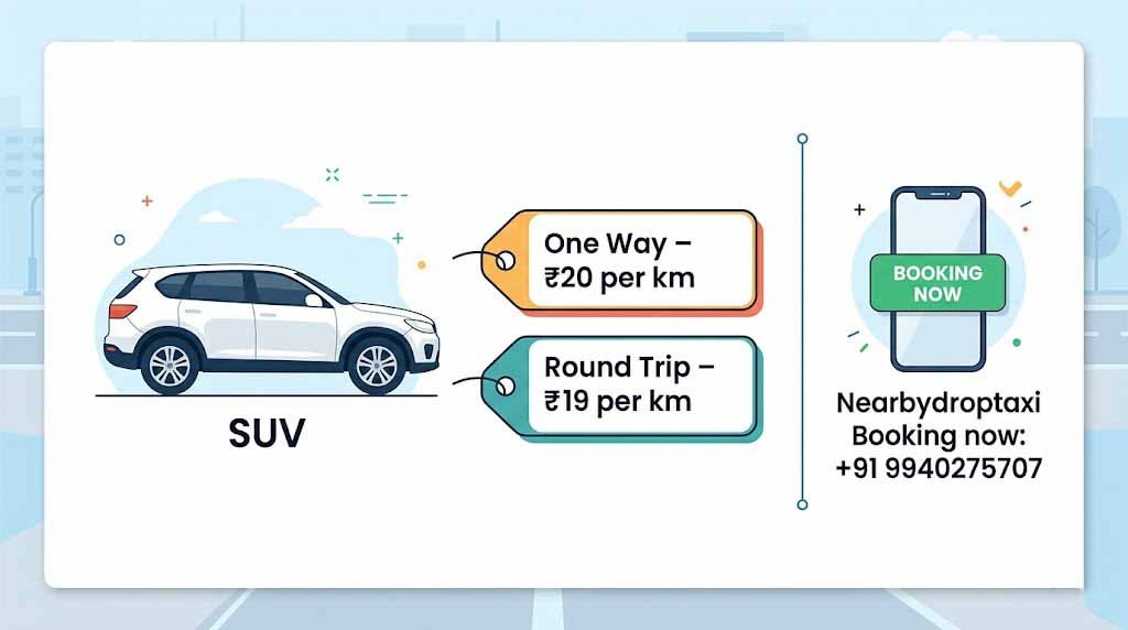 SUV NearByDroptaxi